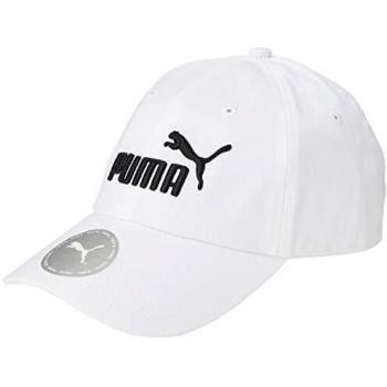 Puma Essential Junior Cap - White and Black