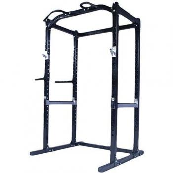 Powertec - Jaula workbench power rack, medida 121 x 135 x 214cm, color negro