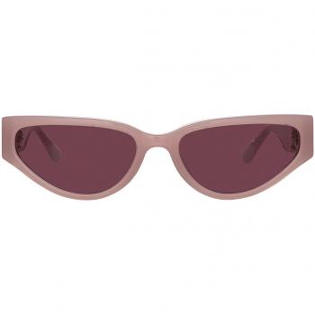Linda Farrow TOMIE LFL1426 C3 Women's Sunglasses Purple Size 57