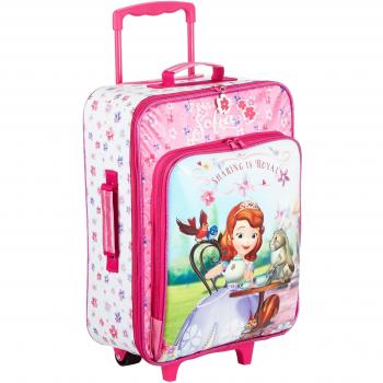 Disney Princesa Sofia Maleta de Cabina Blanda, 26 Lt, Color Rosa