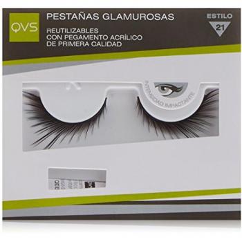 Pestañas Postizas QVS Glamour Estilo 21 - Pack de 1 unidad