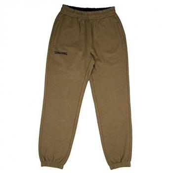 Pantalón de jogging Spalding Flow long, características: tejido suave y cómodo, corte regular, cintura elástica con cordón ajustable, bolsillos laterales, ideal para actividades deportivas y uso diario