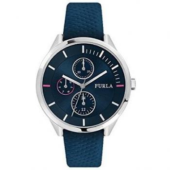FURLA Womens Analogue Quartz Watch with Leather Strap R4251102528
