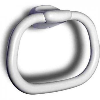 TATAY 6630001 - Olympia aro toallero, Plástico polipropileno Blanco, 25 x 6.5 x 18 cm