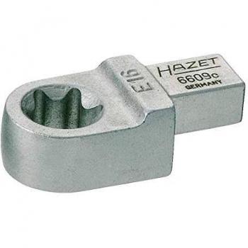 Cabeza de llave de estrella TORX® HAZET 6609C-E20: Cuadrado insertable 9 x 12 mm, Perfil TORX® exterior E20