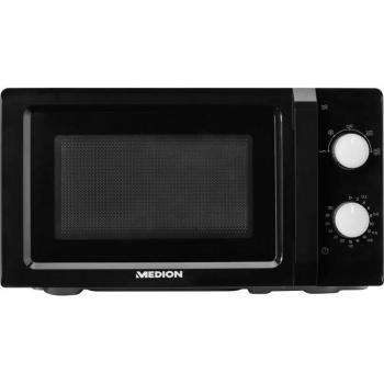 Microondas Medion MD 11475, 20L, 700W, 5 niveles de potencia, función de descongelar, temporizador