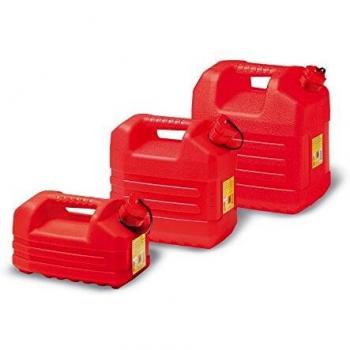 Eda Plastiques Jerrican Rouge 5L pour Essence, Rojo, 5 l