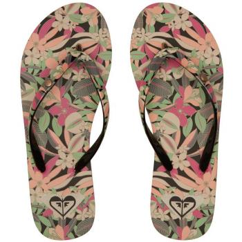 Chanclas de mujer Roxy Portofino naranja verde rosa - Talla 39