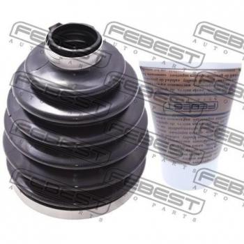 FEBEST CV-joint boot 0417P-V97WF - Juego de fuelles para árbol de transmisión, compatible con vehículos específicos, fabricado en material resistente a la abrasión y al calor, incluye abrazaderas para una instalación fácil y segura