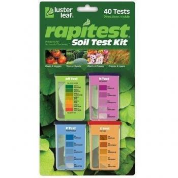 Luster Leaf 1601 Rapitest Garden Farm Lawn Soil pH NPK Test Tester Testing Kit