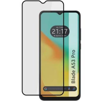Protector de Cristal Templado Completo 5D Full Glue Negro para Zte Blade A53 Pro
