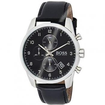 Hugo Boss Men's Analogue Quartz Watch with Leather Strap 1513782