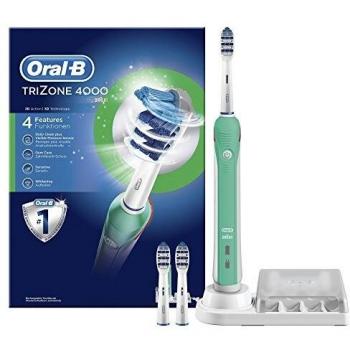 Oral-B TriZone 4000 - Cepillo de dientes eléctrico recargable