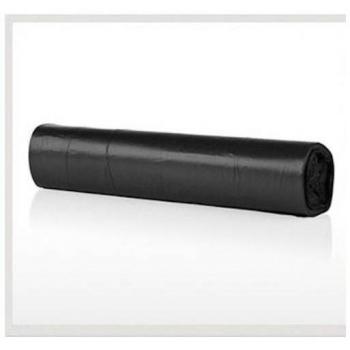 Caja de 60 rollos de 25 bolsas basura 52x60 estándar negra Fortplas BB225