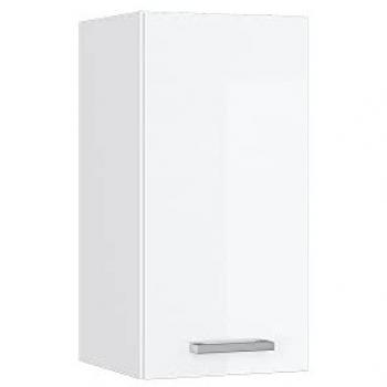 Mueble Alto Universal R-Line, Blanco Alto Brillo, 30 cm con Puerta