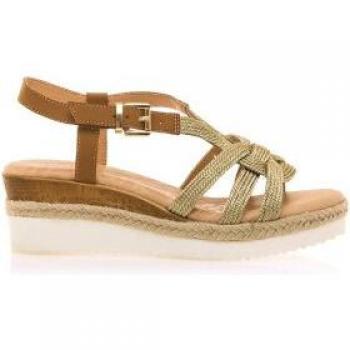 Sandalias de cuña mujer ELIF oro Mustang