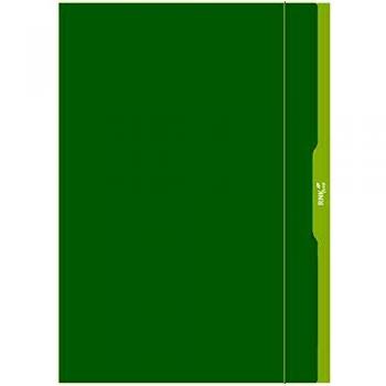 Carpeta de dibujos RNK Verlag A3, cartón 350g/m², con gomas, verde