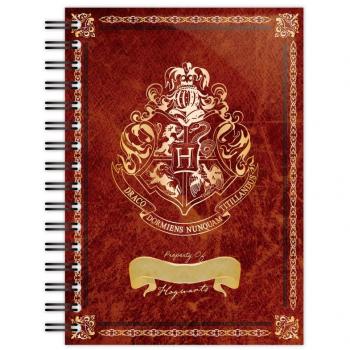 Cuaderno A5 Hogwarts Harry Potter Blue Sky Studios