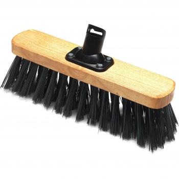 Addis Fill - Cepillo para Fregar, Madera, Natural/Negro., 7 x 32.5 x 20 cm