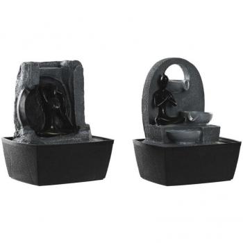Fuente DKD Home Decor 20 x 15 x 24 cm Resina Indio (2 Unidades)