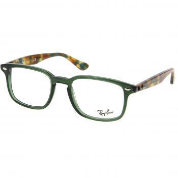 Ray-Ban 0Rx5353, Monturas de Gafas para Hombre, Opal Green, 52