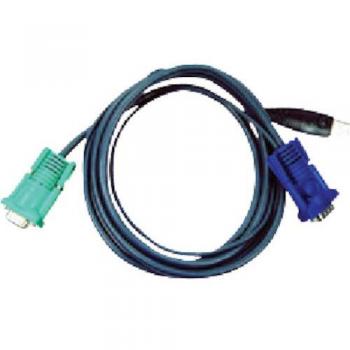 ATEN 5m USB KVM Cable for Mac Computer - Black (2L-5205U)