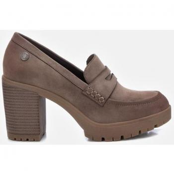 Refresh Mocasines Mujer 171265 Taupe/Negro - Altura Tacón 8cm