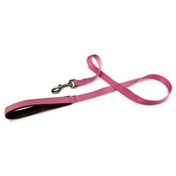 Correa nylon liso rosa - 1,5 x 120 cm