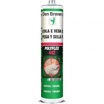 Den Braven POLYFLEX442BR - Masilla de poliuretano pega y sella