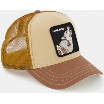 Goorin Bros Lone Wolf Trucker Hat Brown