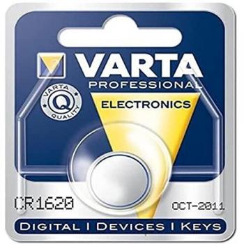 Varta CR 1620 - Pila de botón, 1 unidad