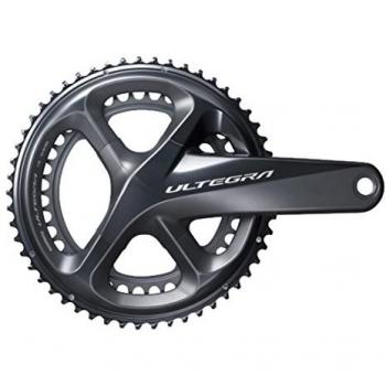 SHIMANO Kurbelgarnitur-2092863690, Bielas Unisex Adulto, Negro, 175 Mm