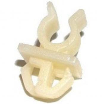 Fijación ROMIX B23322, Clip de listón, 2 piezas, color negro, material plástico resistente, diseño fácil de instalar