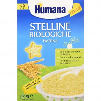 Pastina Stelline Biológica Humana 320g