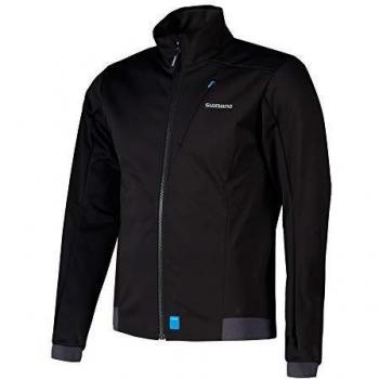 SHIMANO Chaqueta SH Wind, Hombre, Negro/T, M