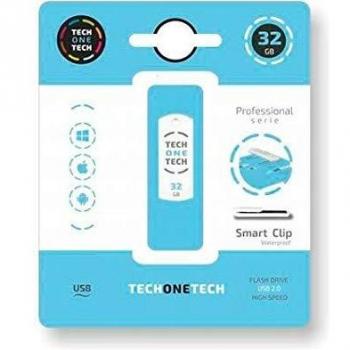 Tech-One-Tech PENDRIVE 32GB Tech One Smart Clip
