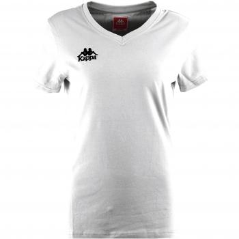 Kappa Tabbiano Camiseta, Mujer, Blanco, XL