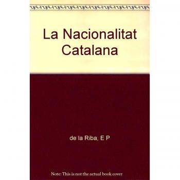 La nacionalitat catalana