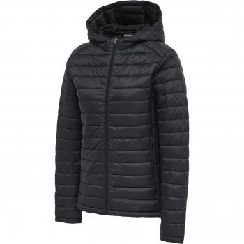 Hummel Women's Red Hooded Puffer Jacket