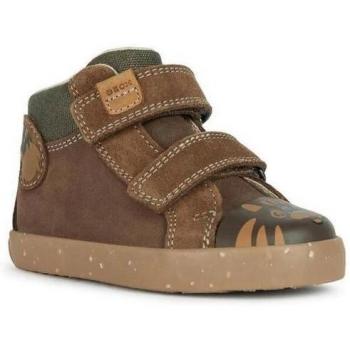 Geox Boys B Kilwi Leather Trainers