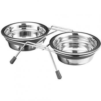 Trixie Eat on Feet - Juego de Cuencos antisonajeros para Perro, 0,25 litros, 6 Unidades
