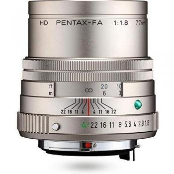 PENTAX-FA HD 77mm F1.8 Limited Lens, Silver