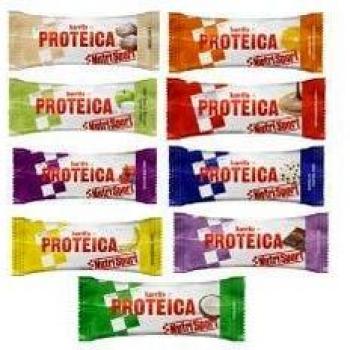 12 Barritas Proteicas Nutrisport Variadas 46 gr.