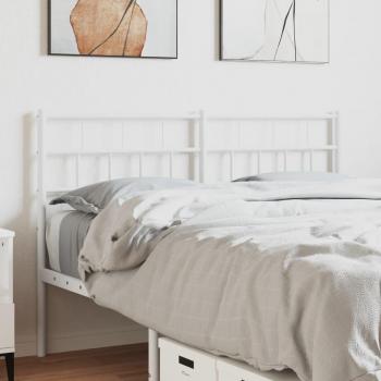 White Metal Headboard 53.1 (135 cm)