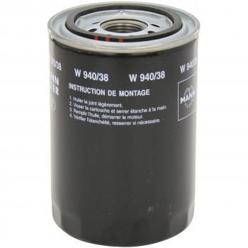 Original MANN-FILTER Filtro de aceite W 940/38 – Filtro de transmisión – Para automóviles y vehículos de utilidad