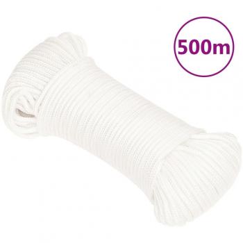 Cuerda náutica de polipropileno blanco intenso 4 mm 500 m