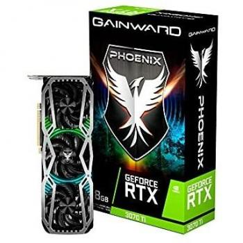 Gainward Tarjeta gráfica GeForce RTX 3070 Ti Phoenix, 8 GB GDDR6X, HDMI, 3X DP