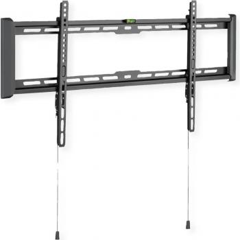 Soporte de TV Fijo para Pared, 43''-90'', hasta 75 kg, Color Negro
