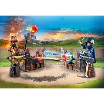 Playmobil Novelmore 71212 Duelo Novelmore vs Burnham Raiders con Cañones Giratorios