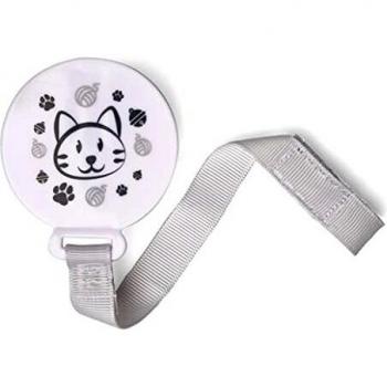 Kiokids Pinza Sujeta-chupetes Gatito